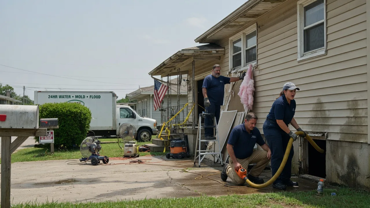 Water Damage Repair in Holly Springs, MS near me